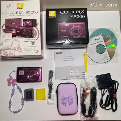 💜 Nikon Coolpix S5200 💜 PreOwned