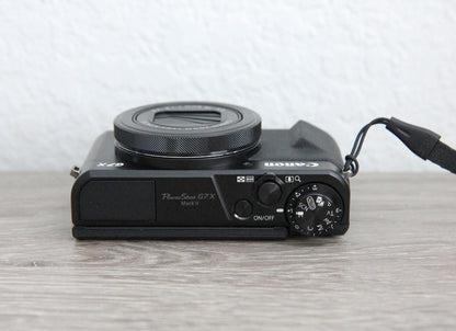 Canon PowerShot G7 X Mark II Black Digital Camera - Great Condition - US Seller