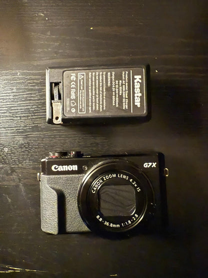 Canon PowerShot G7 X Mark II 20.1 MP Compact Digital Camera - Black