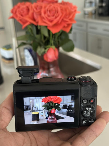 Canon PowerShot G7 x Mark II Digital Camera Wi-Fi NFC, Black