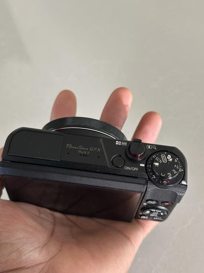 Canon PowerShot G7 x Mark II Digital Camera Wi-Fi NFC, Black