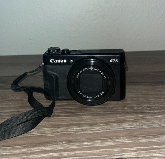Canon PowerShot G7 X Mark II 20.1MP Compact Camera - Black