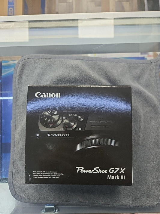 Canon PowerShot G7 X Mark III - 20.1MP Point & Shoot Digital Camera - On the Way