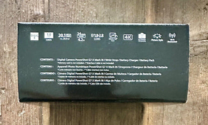 Canon PowerShot G7 X Mark III - 20.1MP Point & Shoot Digital Camera