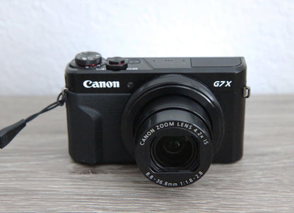 Canon PowerShot G7 X Mark II Black Digital Camera - Great Condition - US Seller