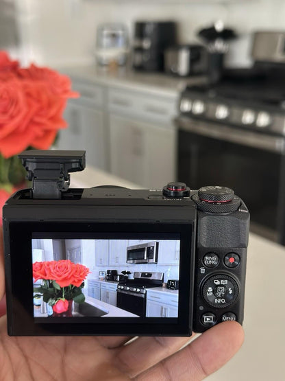 Canon PowerShot G7 x Mark II Digital Camera Wi-Fi NFC, Black