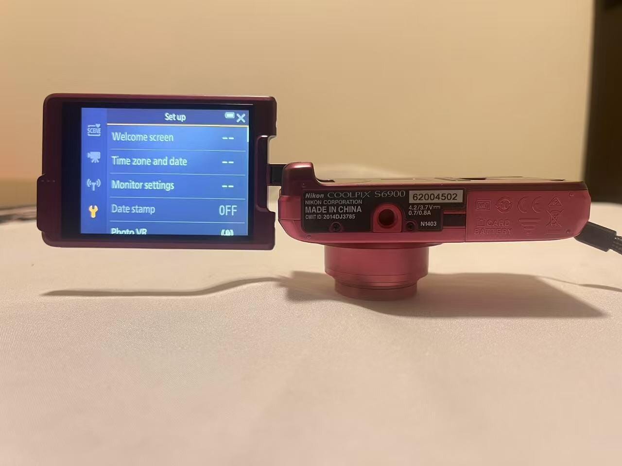 Nikon COOLPIX S6900 16.0MP 12x Optical Zoom Digital Camera - Test 100% Working