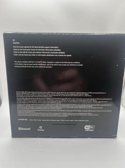 Canon PowerShot G7 X Mark III - 20.1MP Point & Shoot Digital Camera Black Lot# 2