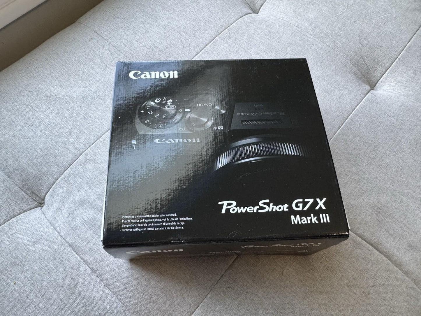 Canon PowerShot G7 X Mark III 20.1MP Point & Shoot Digital Camera Black In Hand!