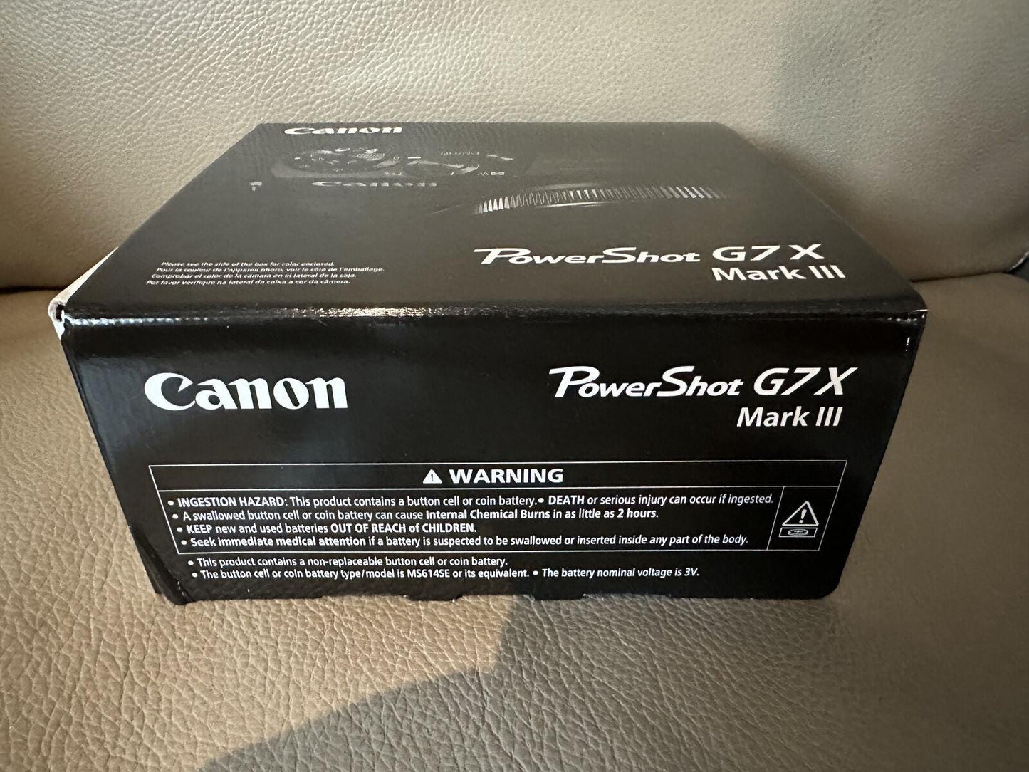 Canon PowerShot G7 X Mark III - 20.1MP Digital Camera - Black