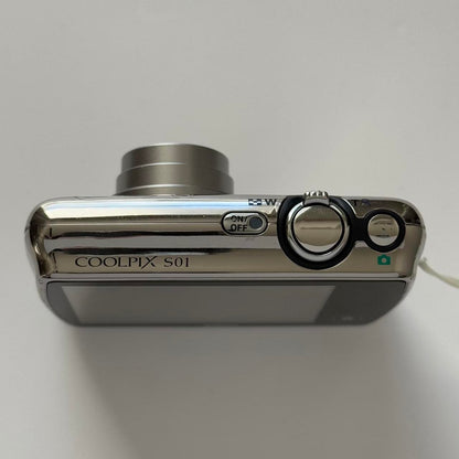 Pre-Owend Nikon Coolpix S01 Mini Digital Camera