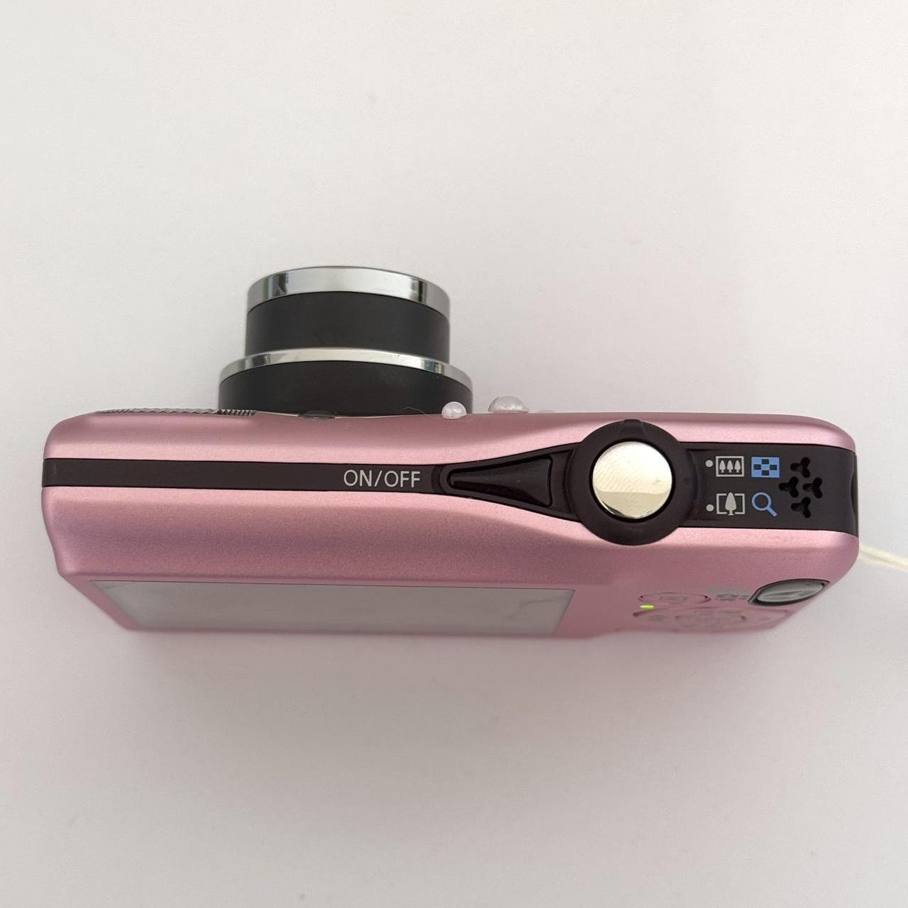 Pre-Owend Canon PowerShot Elph SD1300 IS Digital Camera 🌸 ˚ ₊・ Baby Pink Bundle