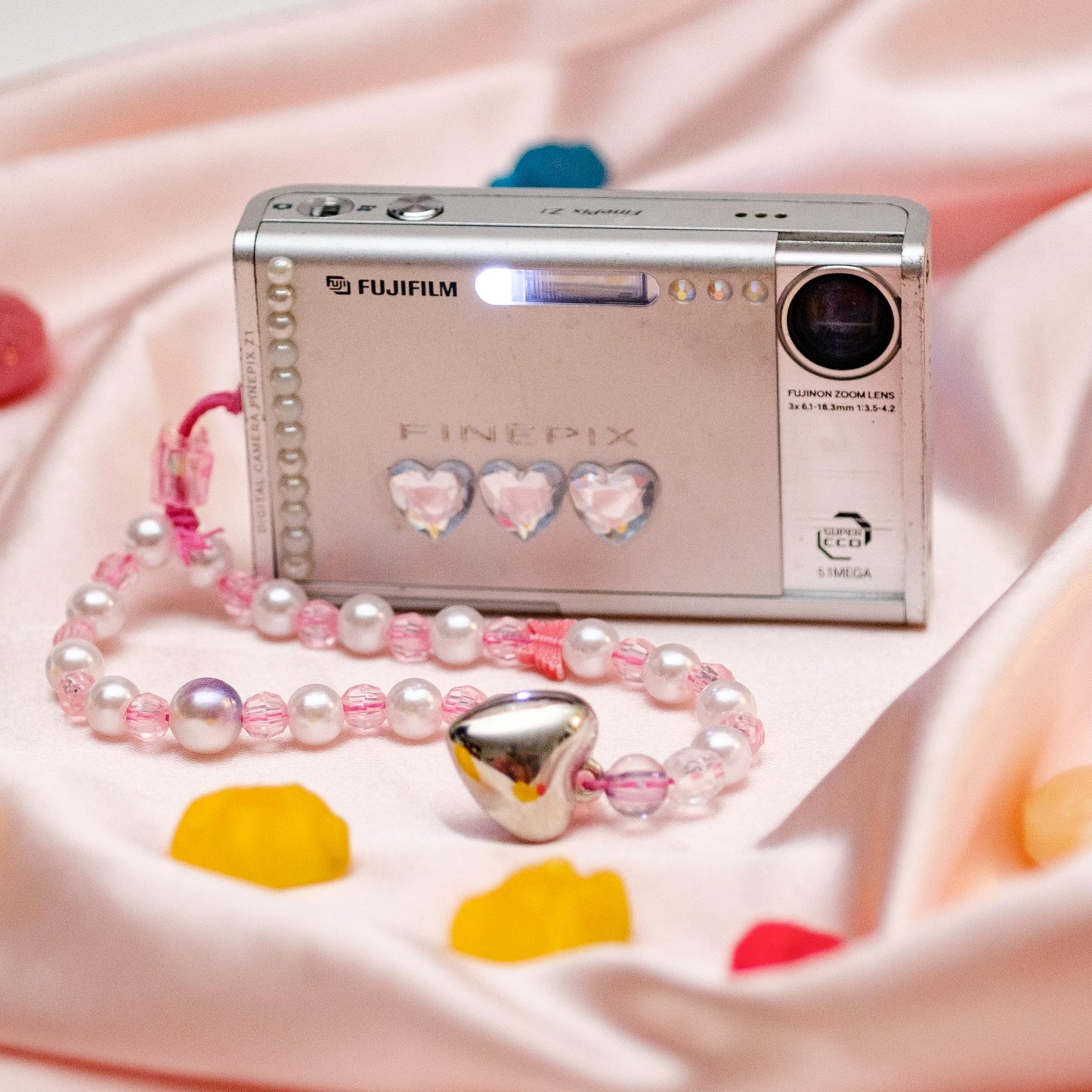 Fujifilm Finepix Z1 Cute y2k Aesthetic Decorated Digicam PreOwned